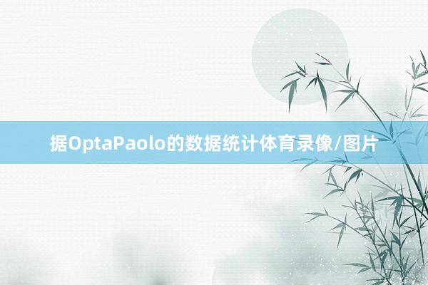 据OptaPaolo的数据统计体育录像/图片