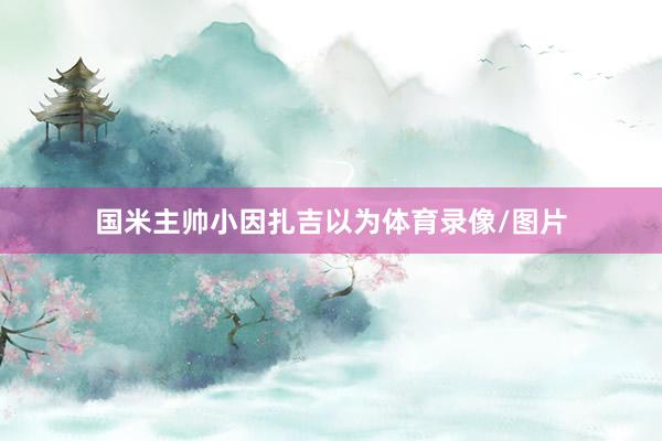 国米主帅小因扎吉以为体育录像/图片