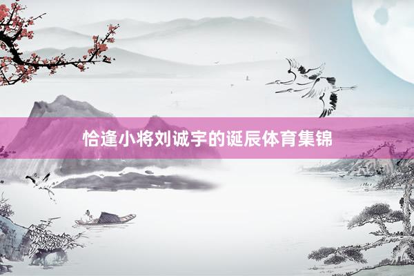 恰逢小将刘诚宇的诞辰体育集锦