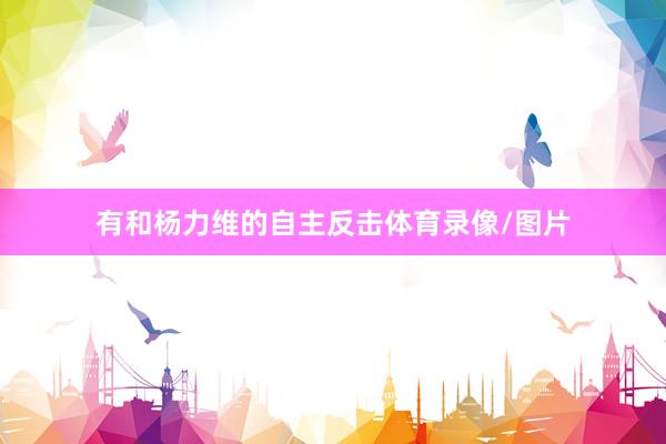 有和杨力维的自主反击体育录像/图片