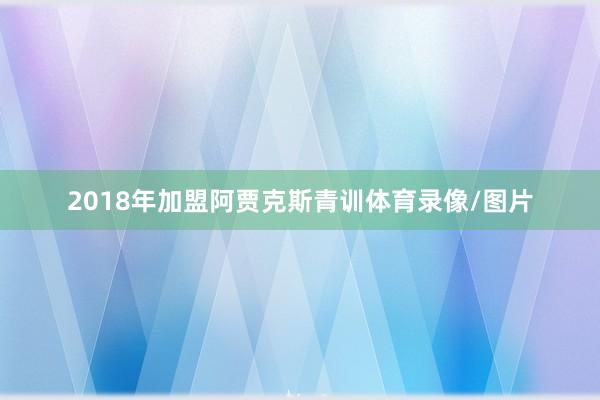 2018年加盟阿贾克斯青训体育录像/图片