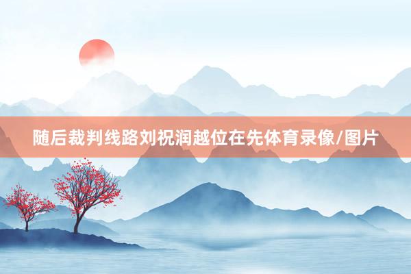 随后裁判线路刘祝润越位在先体育录像/图片