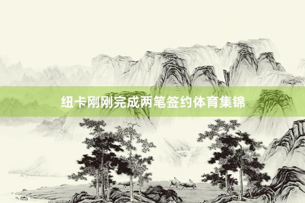 纽卡刚刚完成两笔签约体育集锦